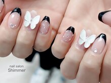 シマー(Shimmer)/バタフライネイル