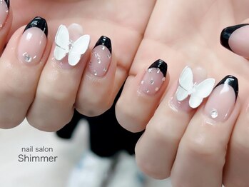 シマー(Shimmer)/バタフライネイル