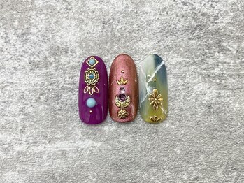 ルチア ネイルアンドアイラッシュ 元今泉店(Lucia)/定額ジェル　オフ込　￥7600～