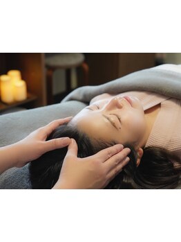 ヘッドスパで癒されたい