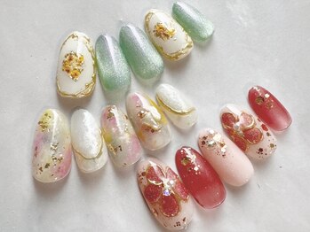 シンシアネイル(Sincere nail)の写真/【お得なクーポン多数有◎】シンプル～こだわりアートまで☆サンプル充実！理想のネイルがきっと見つかる☆