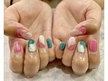 ヴァンネイルサロン 本厚木(VAN NAIL SALON)/ハンド持ち込みデザイン