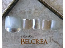 ネイルサロン ベルクレア(Nail salon Belcrea)/マグネットミラーフットデザイン