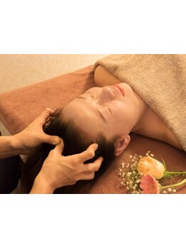 ヘッドスパで癒されたい