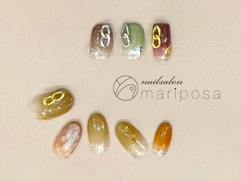 マリポッサ(mariposa)/【Hand】マンスリーネイル｜11月