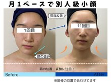 お顔の研究所の雰囲気（月１ケア根拠のある小顔マッサージ【小顔/小顔矯正/たるみケア】）