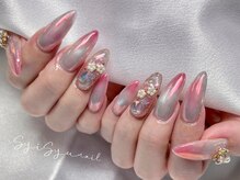 ネイルアンドアイラッシュ シシュ なんば本店(nail&eyelash SyiSyu)/韓国風オーロラマグネット