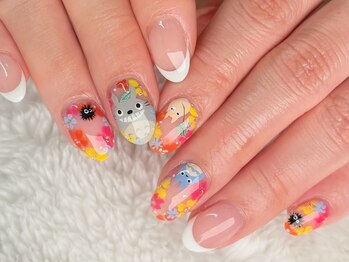 グロスネイル(gloss nail)/ジェルアート/キャラクター