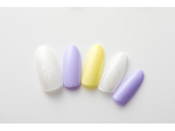 パステルカラーネイル