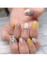 ソンリエ 青竹店(SONRiE)/流行りのピスタチオカラーネイル