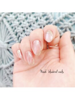 ノアブルーバードネイルズ(Noah' bluebird .nails)/マグネットネイルでモテ爪