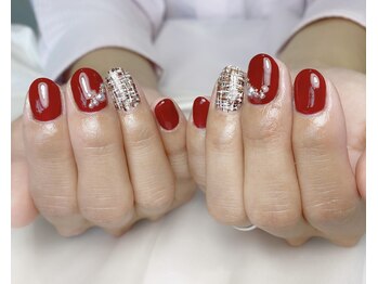 ココズルーム(KOKO's Room)/大人ツイードネイル★