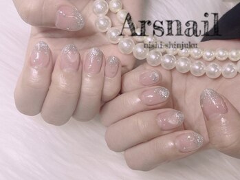 アルスネイル(Ars nail)/うるうるシルバーラメグラ