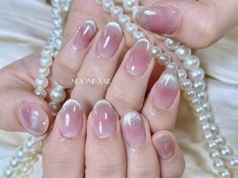チークネイル　大人気　キラキラ