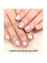 アトリエハルミナ バイ バラ 三島店(atelierharumina by valla)/大人女性に人気★ミラーネイル