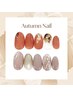 【9/1～10/15限定☆】秋ネイル　トレンドアート7040円→6490円※オフ別