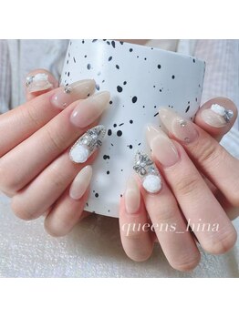 クイーンズビューティーサロン 歌舞伎町店(Queen's beauty salon)/チップ長さ出し10本やり放題