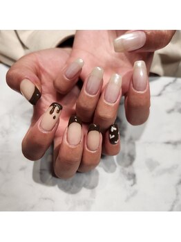 エムズネイル(M's nail)/ハートチョコネイル