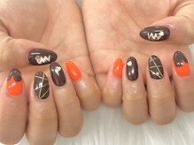 ディーネイル 池袋(D-nail)/【山下】バレンタインネイル