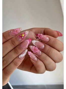 アミネイル 中野(Ami Nail)/ワンホンガーリーネイル