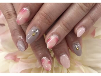 ディーネイル 京橋(D-nail)/タイダイ柄ネイル