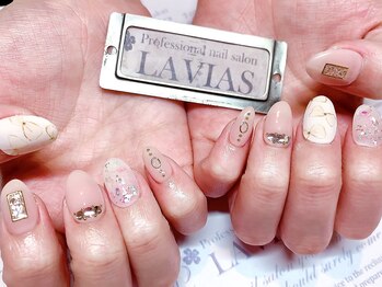 プロフェッショナル ネイルサロン ラヴィアス(LAVIAS)/【ジェル】10本アートし放題