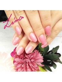 春めきシンプルネイル