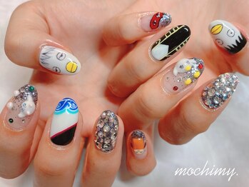 モチミィ(mochimy.)/*3Dキャラネイル*