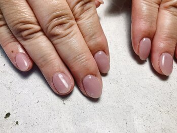 ヘアーアンドネイル ルシア(Hair&Nail Lucia)/ヌードピンクワンカラー