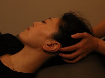 ヘッドリー(head lee)の写真/【ドライヘッドスパ・リンパケア専門店】当日◎頭や首肩の疲れを癒し血行促進　ドライヘッドスパ40分¥3780~