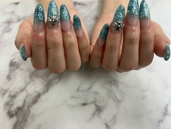 りとる うねるま 博多/ラメグラデーション