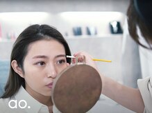 アオ 渋谷(ao.)の雰囲気（パリジェンヌラッシュリフト＆骨格別の眉毛スタイリングできます）