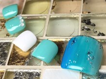 ネイルサロン エルオーケー(L.O.K)/Foot 定額アートプランB ¥13500