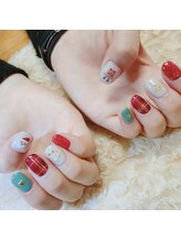 コチャメ ネイル アトリエ(Cochame nail atelier)/クリスマスネイル♪