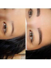 エムプラス サロンモモ アイラッシュ(m+ Salon momo eyelash)/Hollywood brow lash