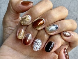 ニュアンス　ブラウンネイル