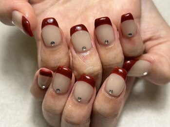 ノクターン(Nocturne)/ボルドーフレンチ×ストーン