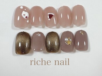 リッシュネイル 新百合ヶ丘店(riche nail)/トレンドデザインコース