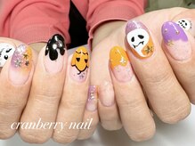 クランベリーネイル 代官山 恵比寿(cranberry nail)/ハロウィンネイル