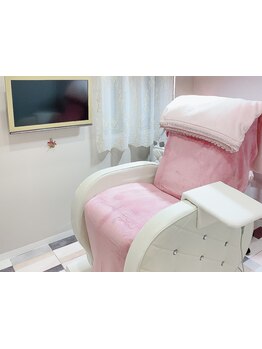 個室があるサロン