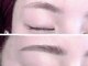 アイラッシュ リップル(Eyelash ripplu)の写真/[心斎橋徒歩1分]生え癖、骨格などから似合わせデザインをご提案♪≪金の糸使用◆アイブロウスタイリング≫