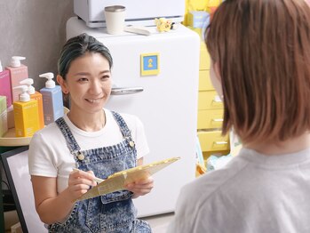 ブルー(blue.)/ご来店の流れ～STEP1★