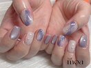 ニュアンス　ネイビー