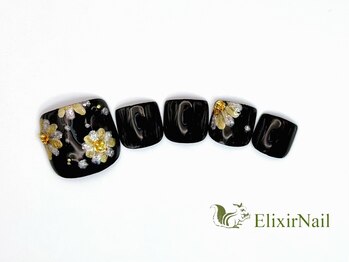 エリクサーネイル 池袋(Elixir Nail)/フット やり放題/クーポン使用