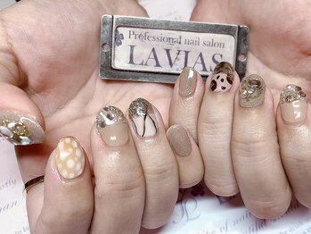 プロフェッショナル ネイルサロン ラヴィアス(LAVIAS)/【ジェル】お好きなアート6本