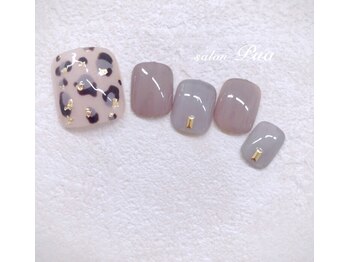 フット2本アート