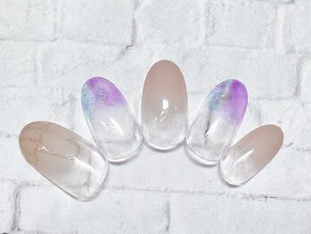 アルセア 上野御徒町店(Alcea)/塗りかけネイル ニュアンス