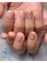 モルフォ 千駄ヶ谷(Morpho)/ワンポイント桜ミラーアート