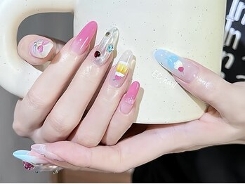 ベストネイル 池袋東口店(Best Nail)/カラー風持ち込みグラデーション