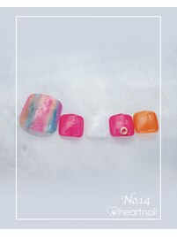フットネイル：No.14